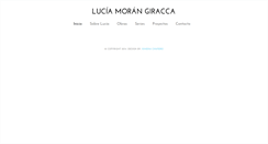 Desktop Screenshot of luciaenazul.com